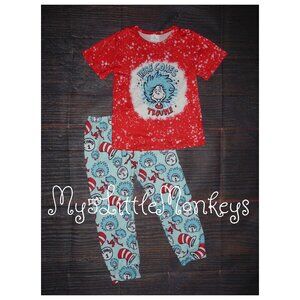 Dr Seuss Thing Here Comes Trouble Boys Boutique Outfit